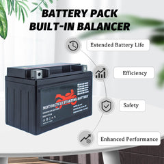 12V 6.5Ah motorcycle battery