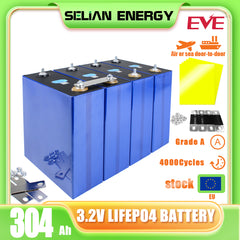 EVE 3.2V 304Ah Grade A lifepo4 Battery