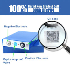 EVE 3.2V 80Ah Lifepo4 Battery