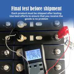 HIGEE 3.2V 120Ah 4PCS Lifepo4 Battery Cell 3500+Cycle life Rechargeable For DIY 12V 24V 48V 120Ah Battery Pack Solar Wind Energy Storage System