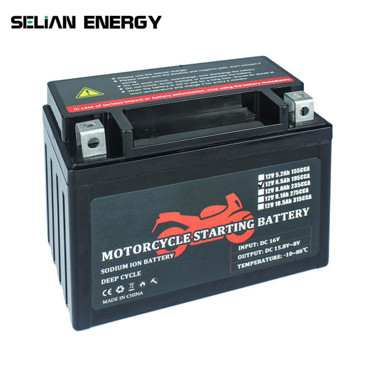 12V 6.5Ah motorcycle battery