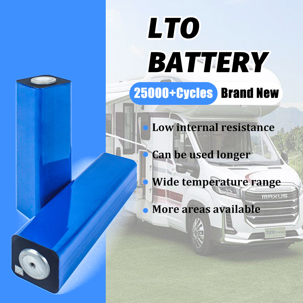 Selian Energy Grade A 2.45V 49Ah Cylindrical Rechargeable LTO Battery Cells with High Capacity for Energy Storage Battery Pack