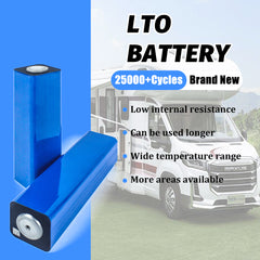 2.3V 27Ah Selian Energy Grade A Cylindrical  Rechargeable LTO Battery Cells with High Capacity for Lighting Tower