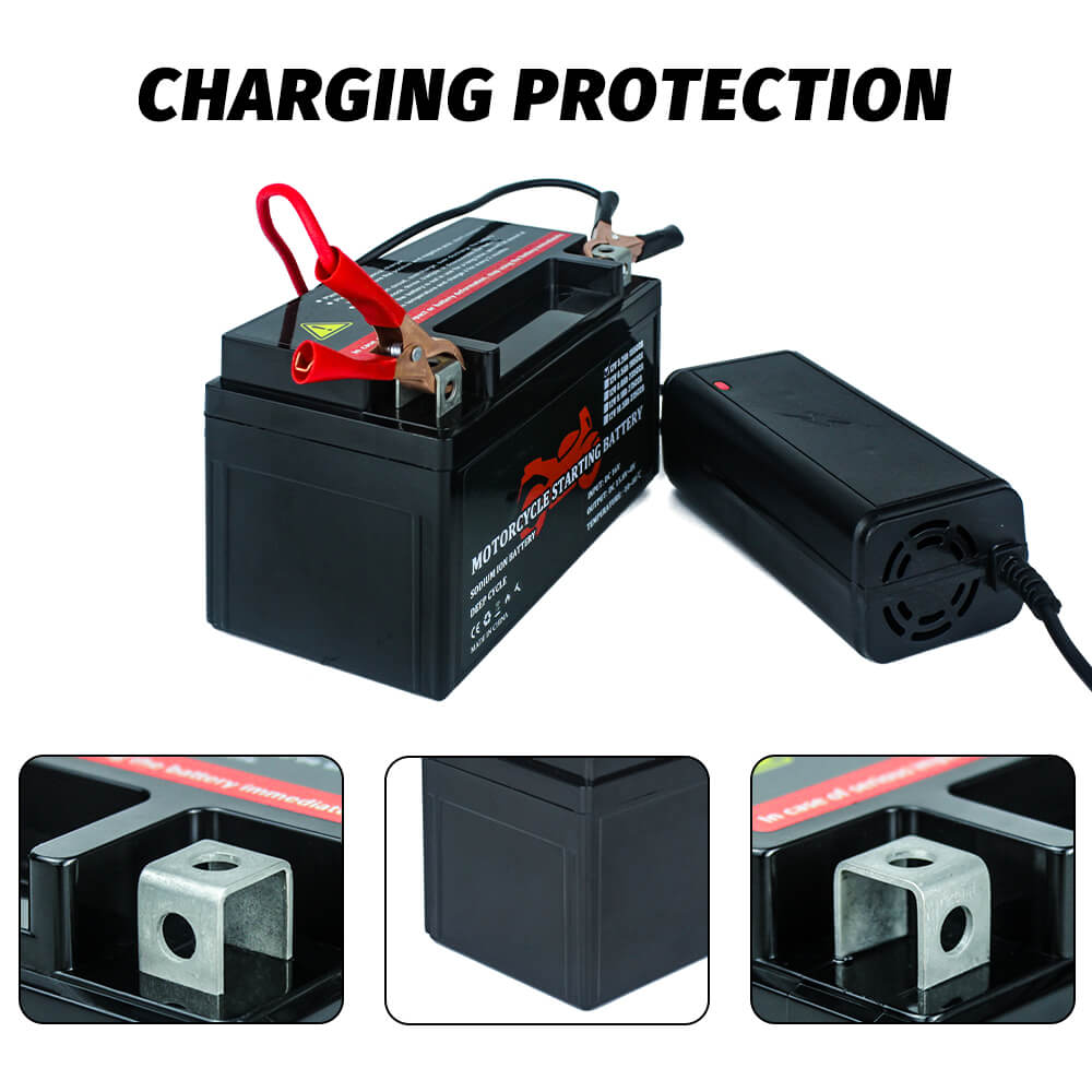12V 5.2Ah motorcycle battery
