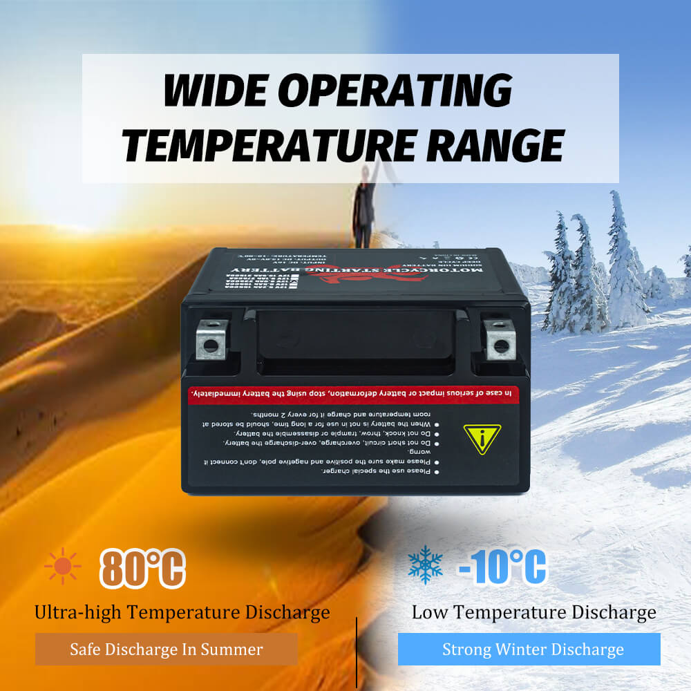 12V 8Ah motorcycle battery