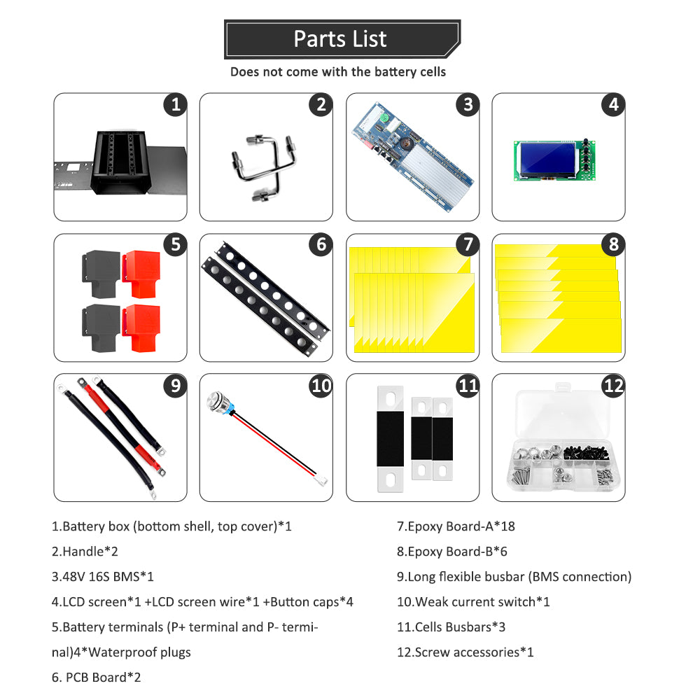 Selian Energy Factory Price Solar Lifepo4 Battery 16S 48V 105Ah Household Energy Storage Lithium Lifepo4 Battery Pack Box