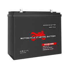 OEM DIY 12V 10.4Ah 315CCA Sodium 18650 Na ion Batteries 3000 Times Motorcycle Starting Sodium-ion Battery Pack