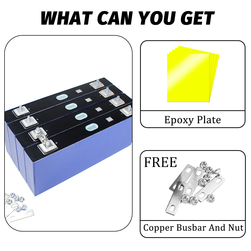 CALB 3.2V 177ah Prismatic Lifepo4 Battery 10000+ Times Batteries Cell For Soler Energy Storage