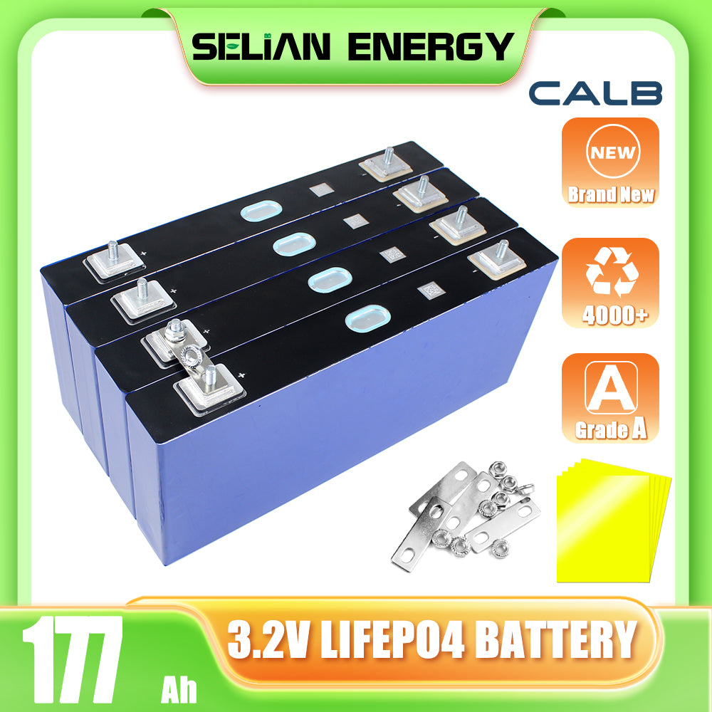 CALB 3.2V 177ah Prismatic Lifepo4 Battery 10000+ Times Batteries Cell For Soler Energy Storage