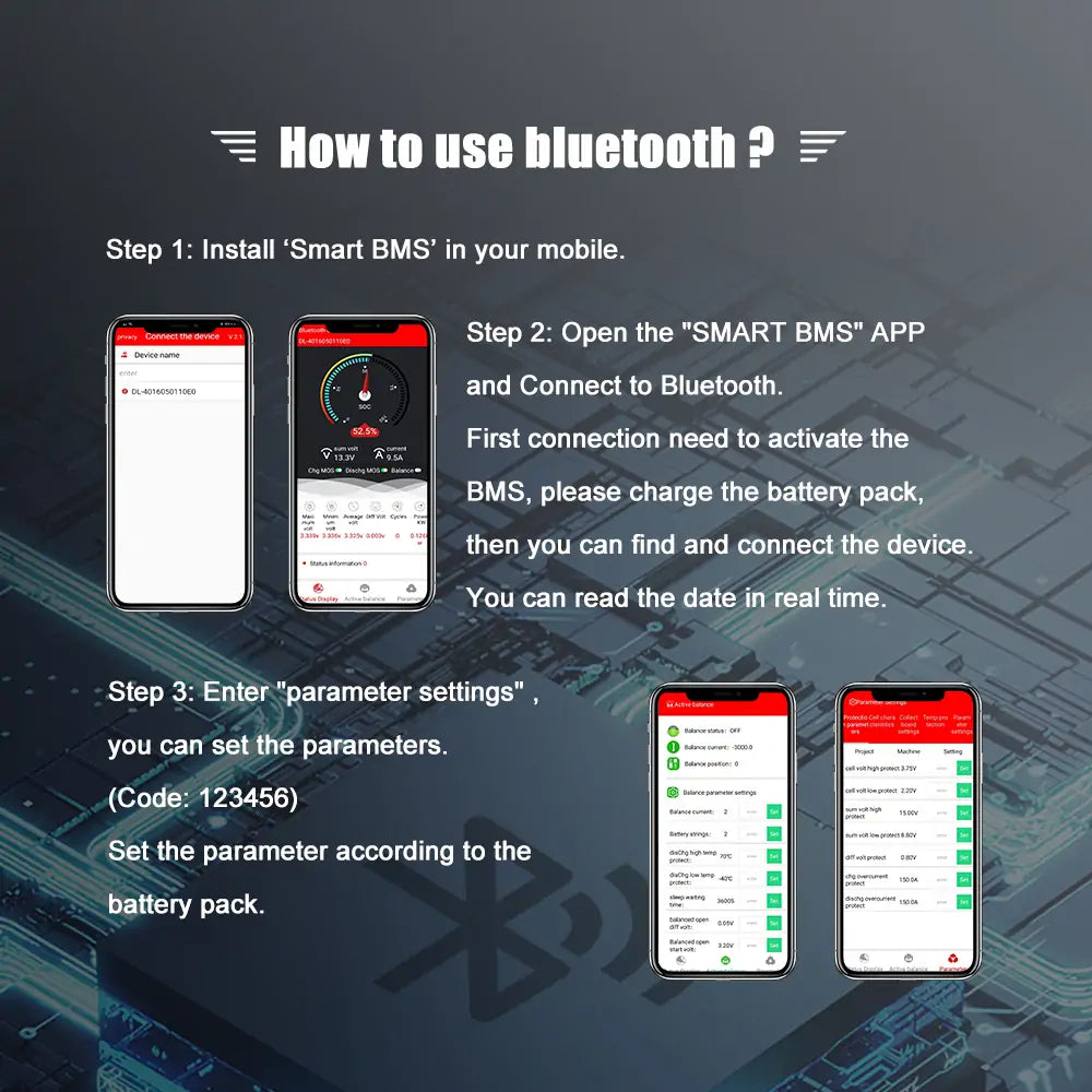 12V 170Ah Lifepo4 Rechargeable Battery Pack Bluetooth BMS With 14.6V 10A Charger For Solar System, RV, Boat