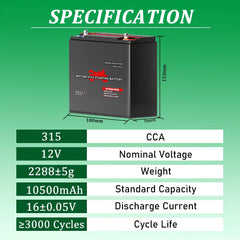 OEM DIY 12V 10.4Ah 315CCA Sodium 18650 Na ion Batteries 3000 Times Motorcycle Starting Sodium-ion Battery Pack