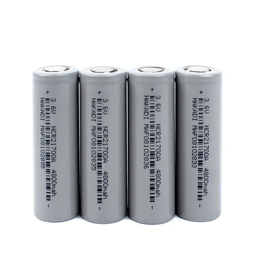 21700 3.7V 4800mAh Rechargeable Lithium-ion High Power Battery Cells