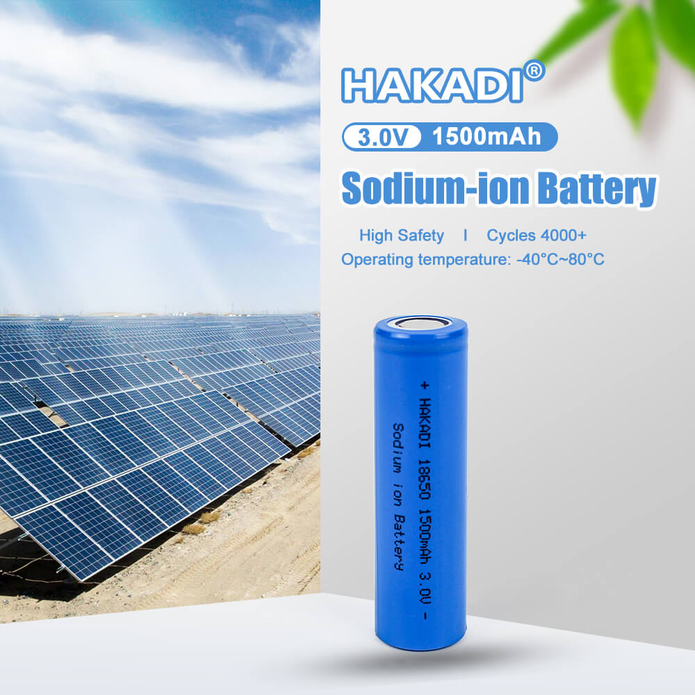 18650 3V 1500mAh  Sodium batteries