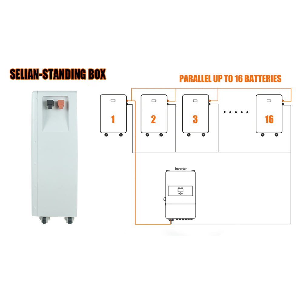 Selian Energy 48V 16S  Battery BOX
