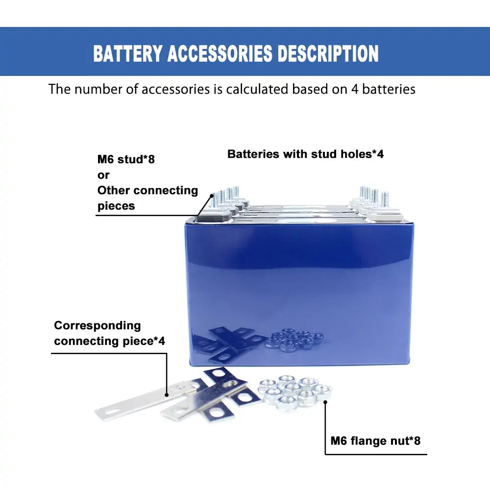 REPT Grade A 3.2V 50Ah Lifepo4 Rechargeable Battery For DIY 12V 24V 36V 48V Battery Pack Energy Storega RV Boat Solar