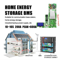 JBD Smart Bluetooth BMS 4S-8S 100A150A 200Acurrent For DIY lithium ion LiFePo4 Battery pack