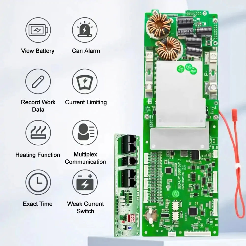 JBD Smart Bluetooth BMS 4S-8S 100A150A 200Acurrent For DIY lithium ion LiFePo4 Battery pack