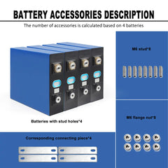 3.2V CATL 200-202Ah Grade A Lifepo4 Battery  6000+ Cycle Life Rechargeable Cells For Solar Energy Storage RV EV