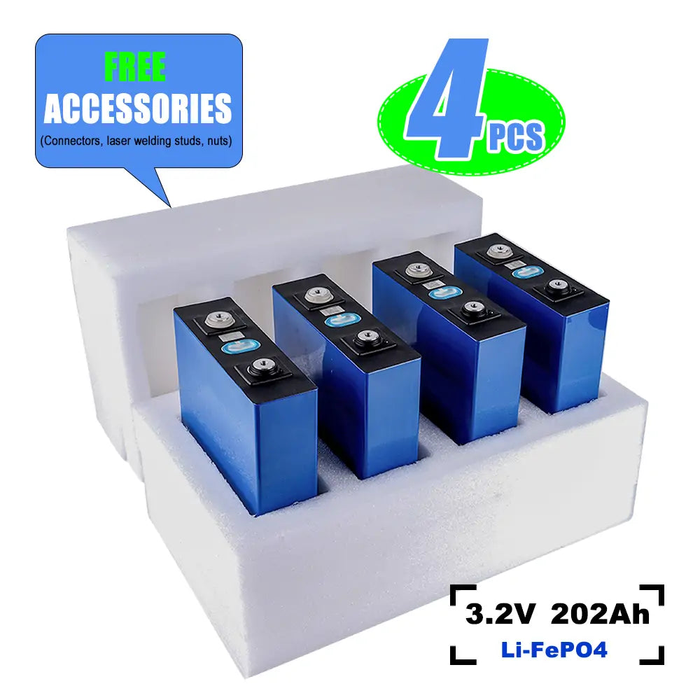 3.2V CATL 200-202Ah Grade A Lifepo4 Battery  6000+ Cycle Life Rechargeable Cells For Solar Energy Storage RV EV