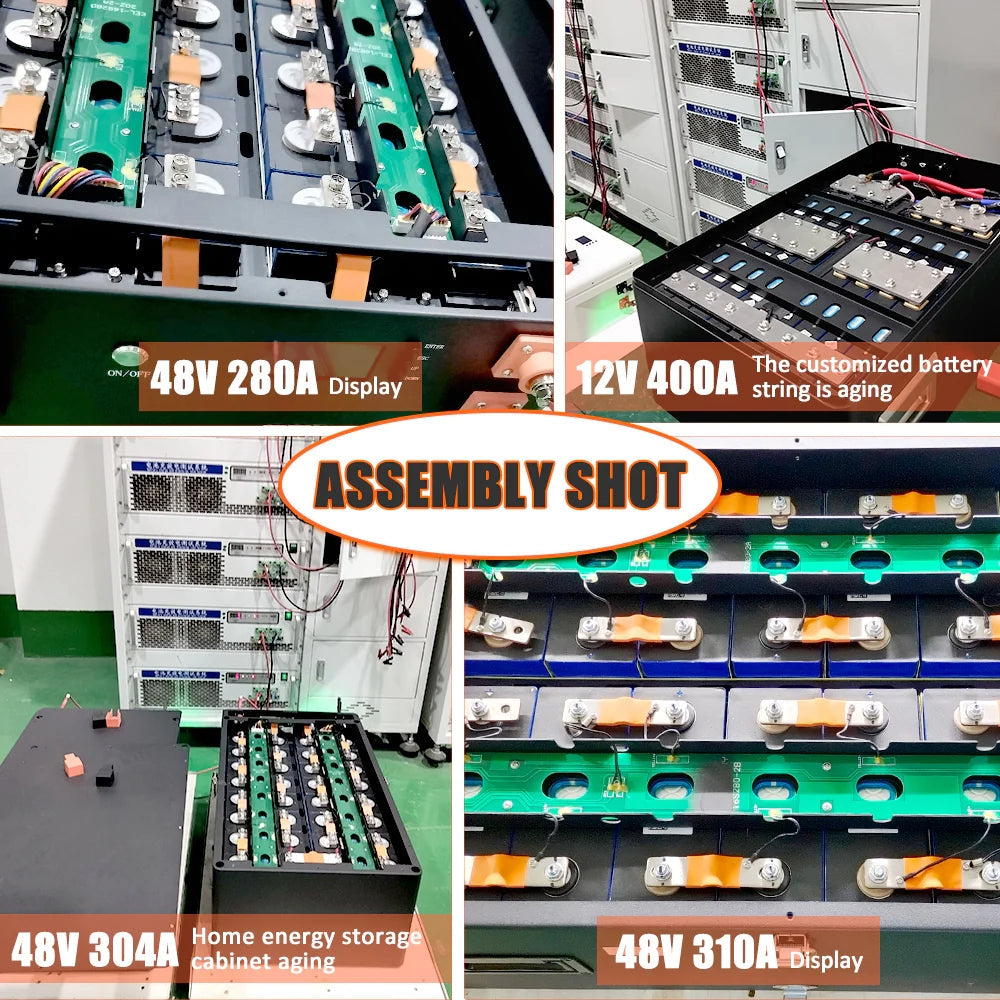 48V 16S LiFePo4 Battery BOX With Bluetooth 200A BMS Server Rack For Power Storage,Home Solar Energy,Marine Boat