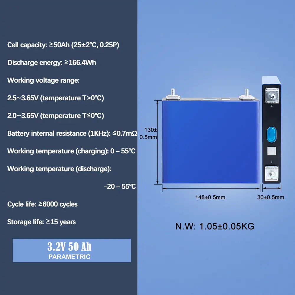 EVE LF50F 3.2V 50Ah lifepo4 Battery