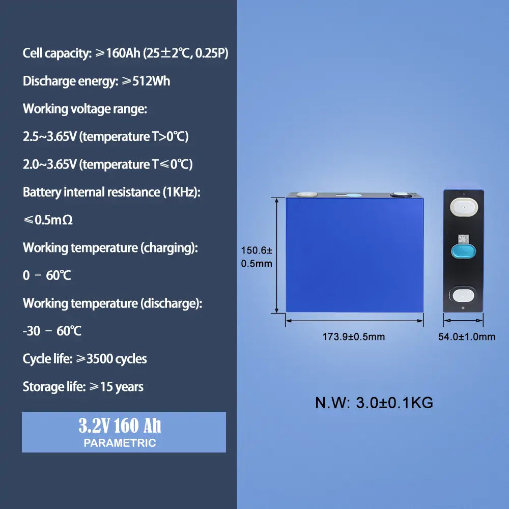 EVE 3.2V 160Ah lifepo4 Battery