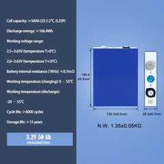 EVE LF50K 3.2v 50Ah lifepo4 battery